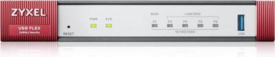 Zyxel USG Flex H Series 50HP - Firewall - avec 1 an de pack Gold Security - 5 ports - 1GbE - géré par le Cloud - pour Zyxel SFP-1000T, SFP10G-LR, SFP10G-SR, SFP-LX-10-D, SFP-SX-D