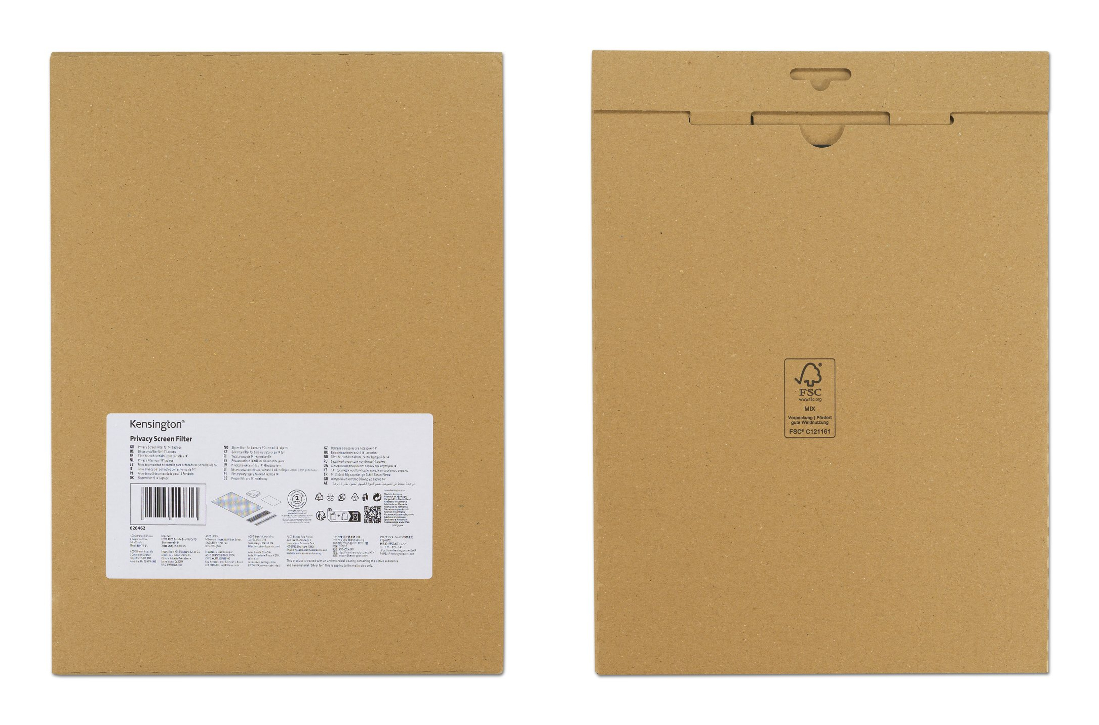 Kensington Privacy Screen Filter 2-Way Removable for Surface Laptop 7 - 13.8"