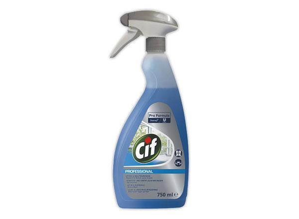 1 Vaporisateur 750 ml CIF Nettoyant vitres et surfaces pro