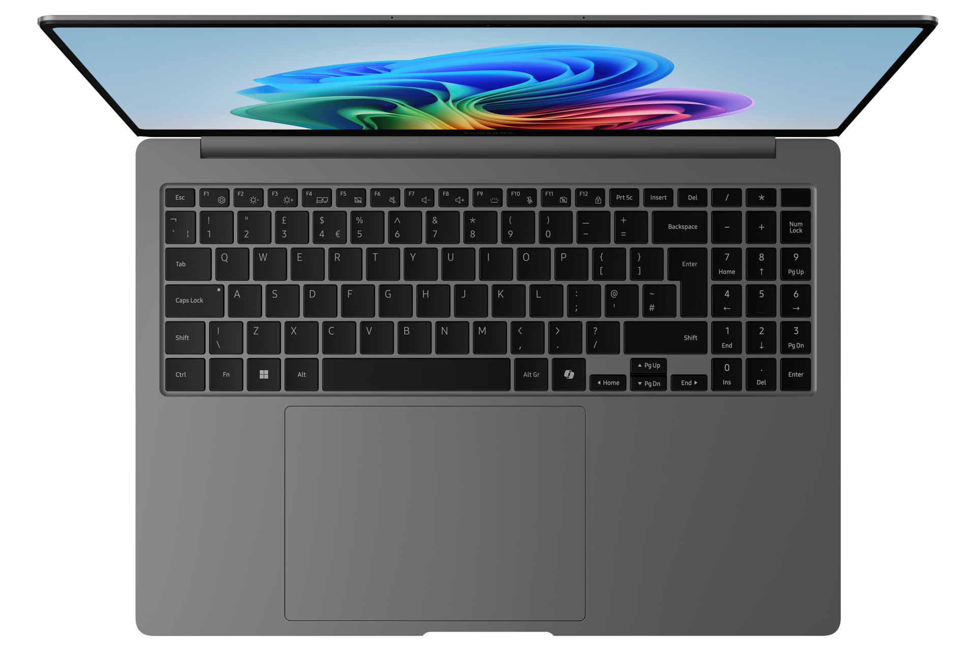 Samsung Galaxy Book5 Pro - Intel Core Ultra 7 - 256V / jusqu'à 4.8 GHz - Evo - Win 11 Home - Intel Arc Graphics 140V - 16 Go RAM - 1 To SSD NVMe - 16" AMOLED écran tactile 2880 x 1800 (WQXGA+) @ 120 Hz - Wi-Fi 7, Bluetooth - anthracite