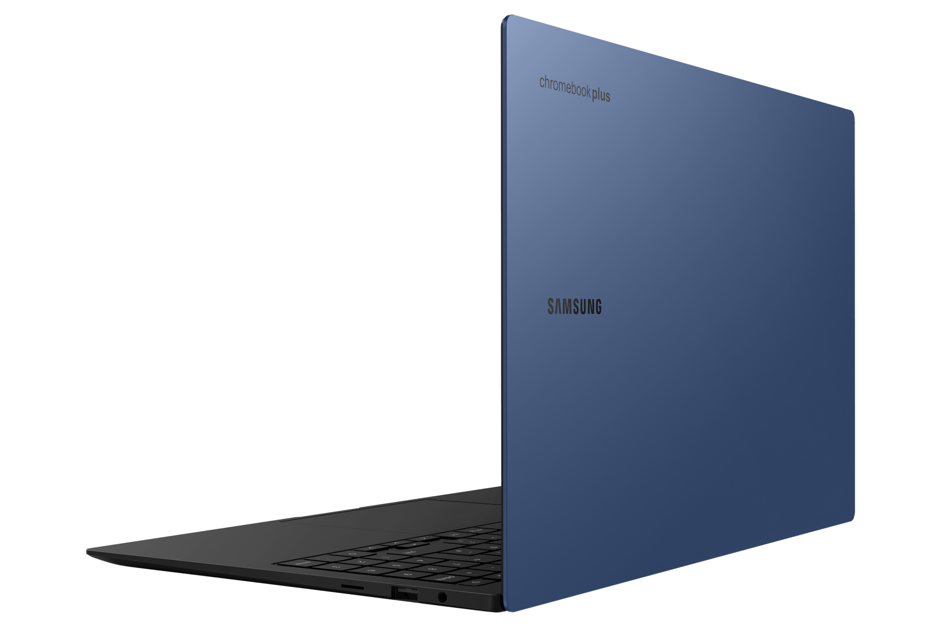 Samsung Galaxy Chromebook Plus - Intel Core 5 - 120U / jusqu'à 5 GHz - Chrome OS - Intel Graphics - 8 Go RAM - 256 Go SSD eUFS - 15.6" AMOLED 1920 x 1080 (Full HD) - Bluetooth, Wi-Fi 6E - bleu neptune