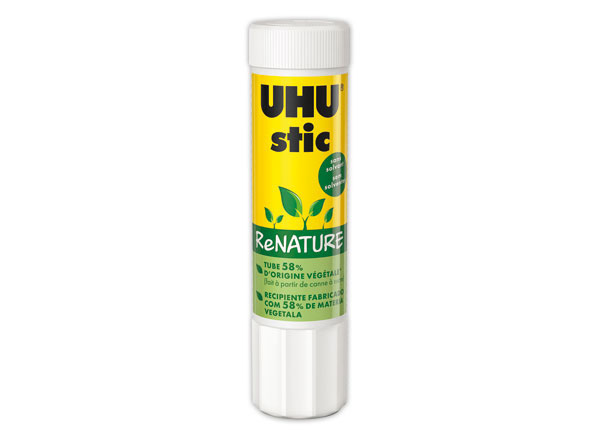 1 Bâton de colle UHU Renature - 40g