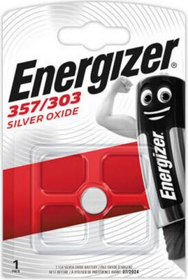 1 Pile oxyde d'argent ENERGIZER 357/303 (1,55 V)