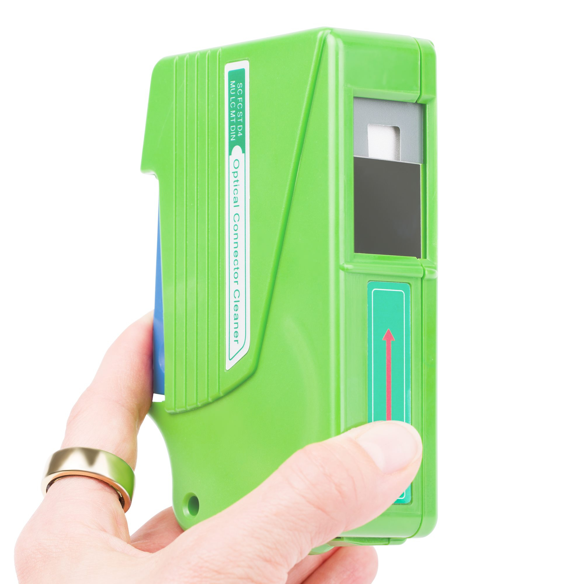 StarTech.com Fiber Optic Cleaner, Fiber Cable Cleaner for LC/SC/ST/FC - Outil de nettoyage de fibre optique - vert
