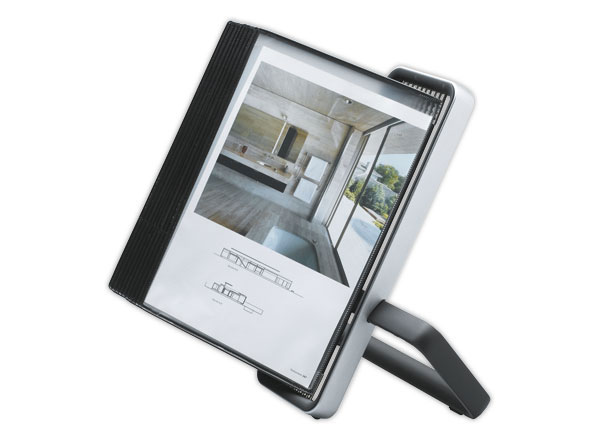 1 Ensemble Pupitre Veo 10 poches A4 PP noires