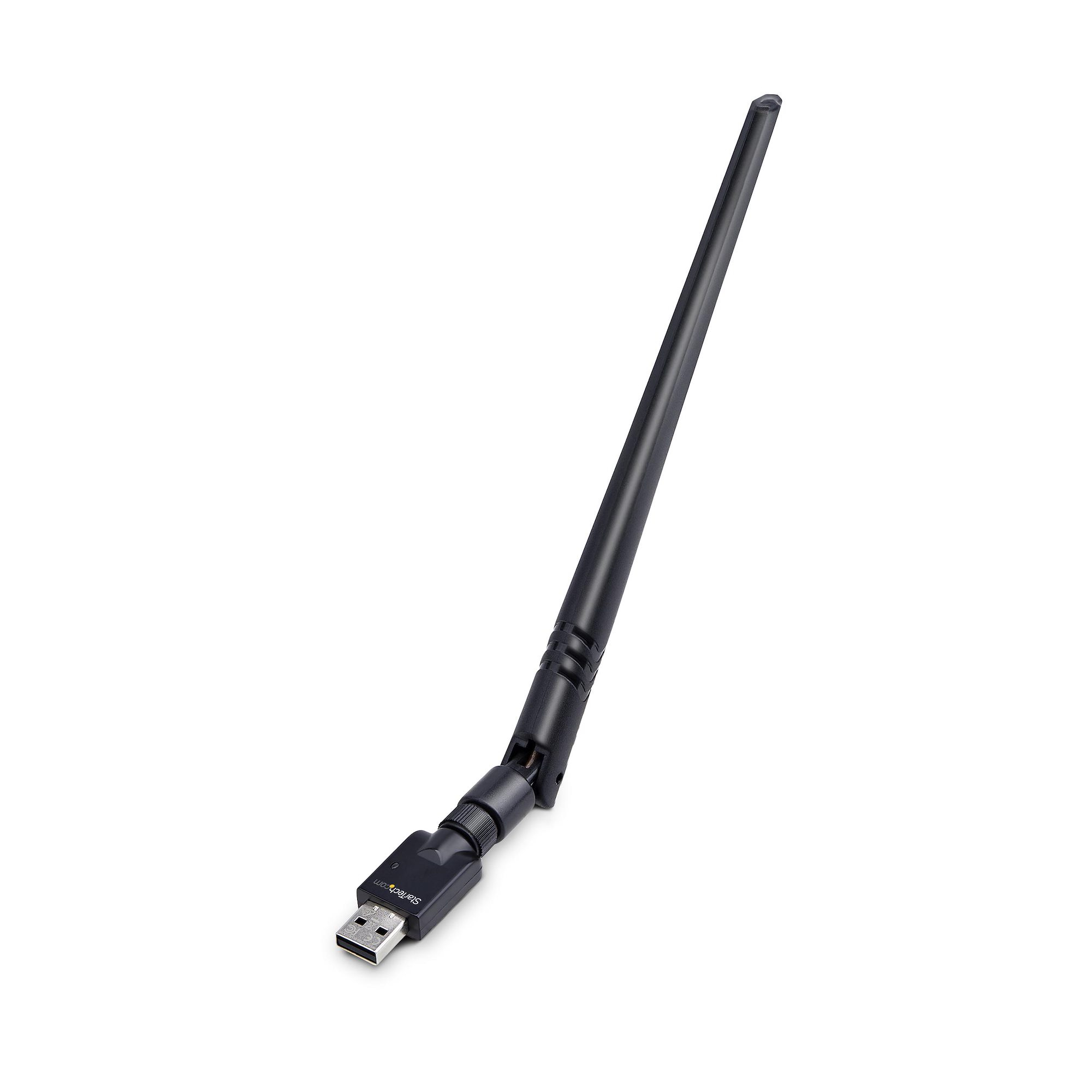 StarTech.com USB Bluetooth 5.3 Adapter for PC, Class 1, Windows/Linux - Adaptateur réseau - USB 2.0 - Bluetooth 5.3, Bluetooth 5.3 EDR, Bluetooth 5.3 LE - Classe 1 - noir