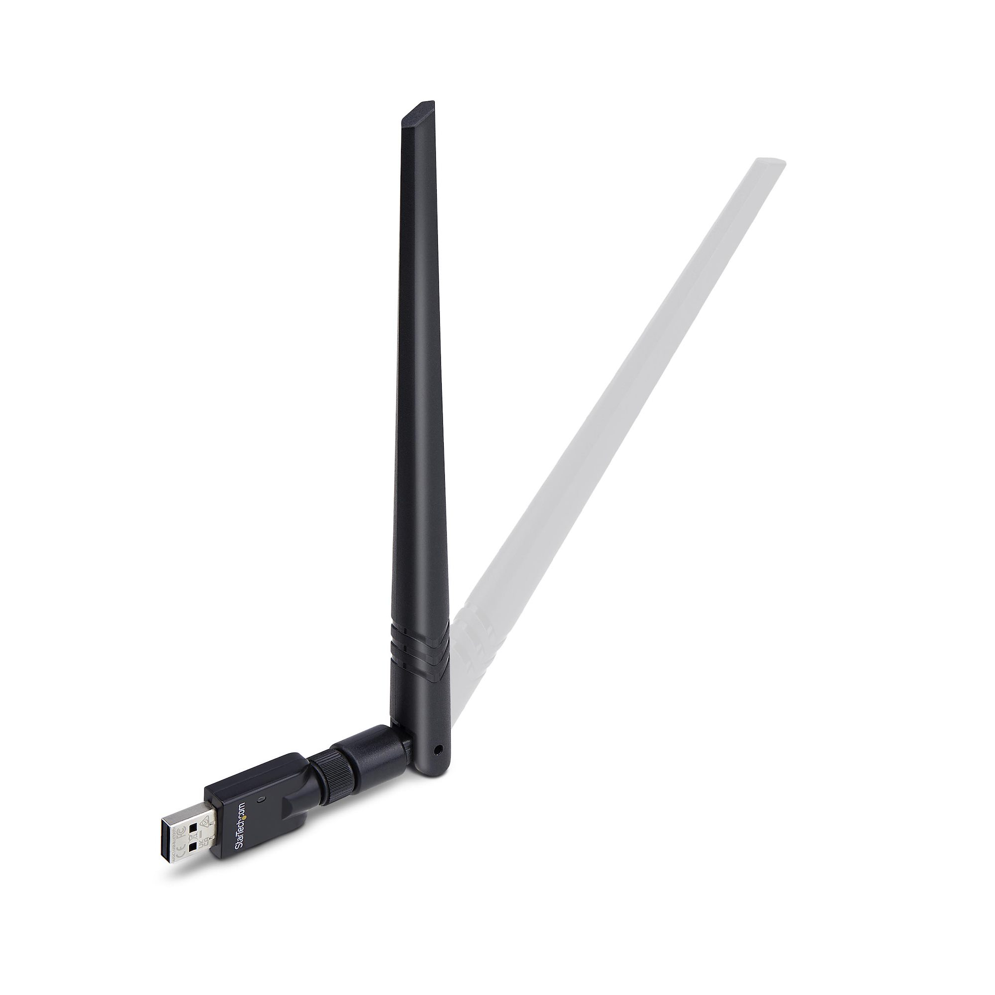 StarTech.com USB Bluetooth 5.3 Adapter for PC, Class 1, Windows/Linux - Adaptateur réseau - USB 2.0 - Bluetooth 5.3, Bluetooth 5.3 EDR, Bluetooth 5.3 LE - Classe 1 - noir