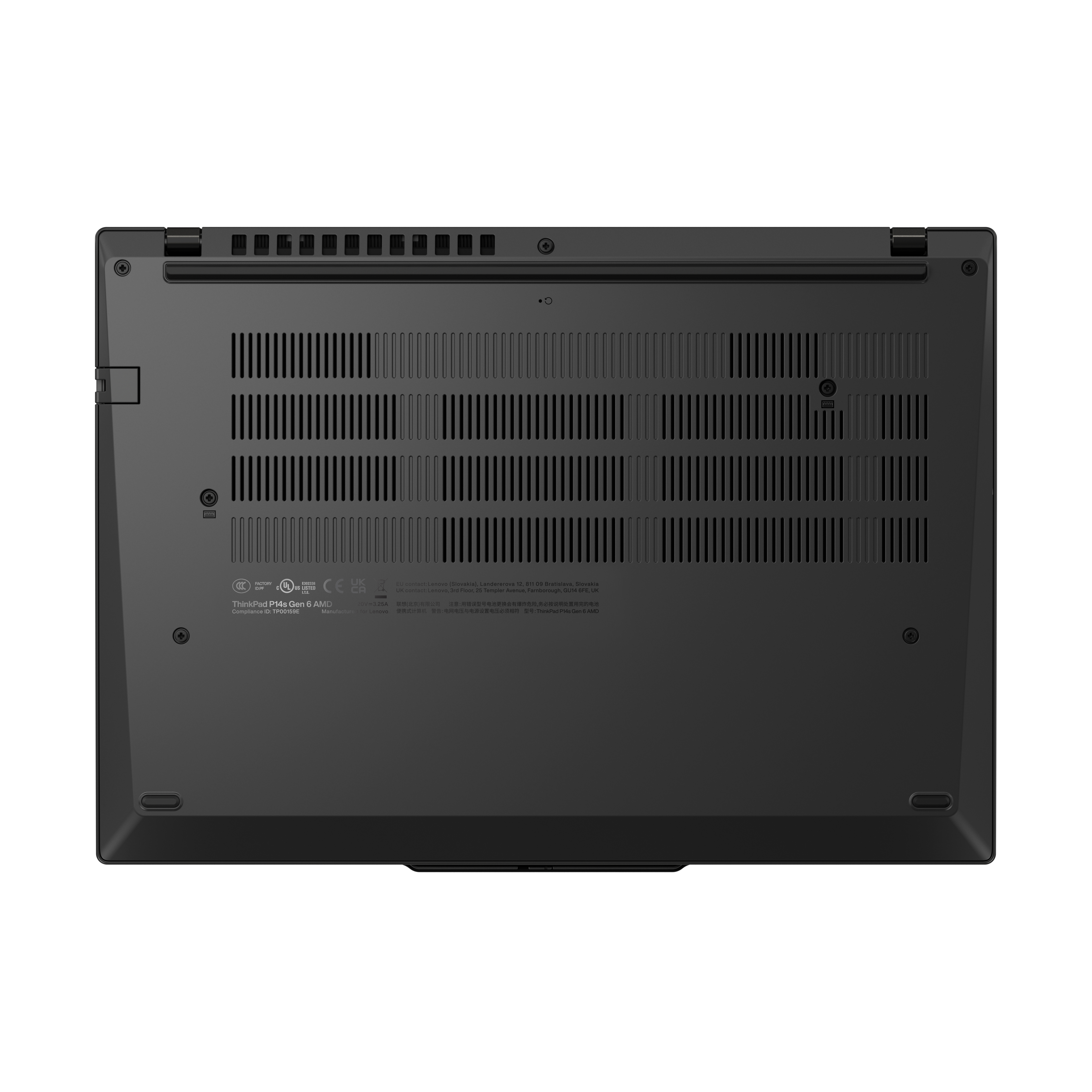 Lenovo ThinkPad P14s Gen 6 21RV - Conception de charnière à 180 degrés - AMD Ryzen AI 9 - 370 / jusqu'à 5.1 GHz - AMD PRO - Win 11 Pro - Radeon 890M - 64 Go RAM - 1 To SSD TCG Opal Encryption 2, NVMe, Performance - 14" IPS 1920 x 1200 - Gigabit Ethernet -