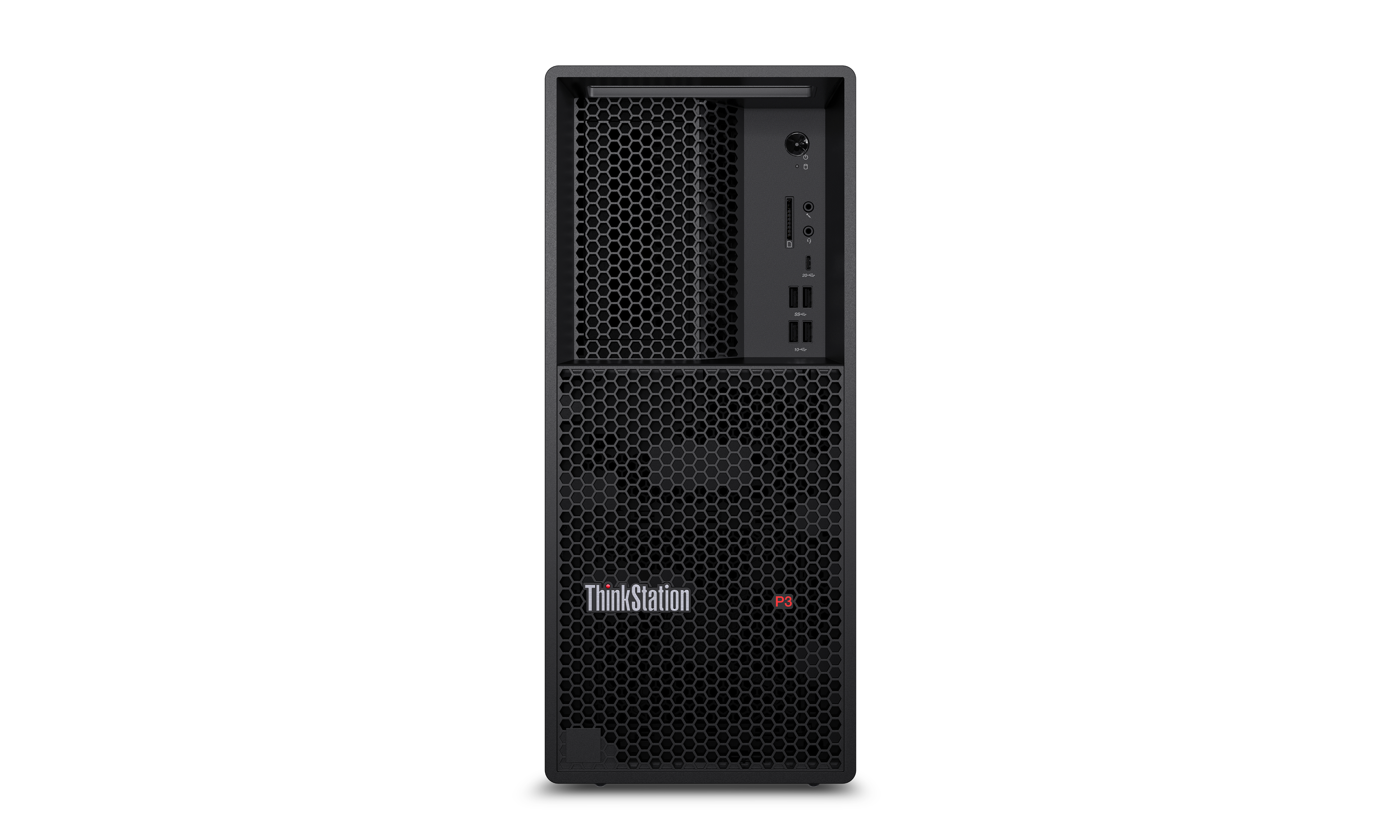 ThinkStation P3 Tower Gen 2, Intel® Core Ultra 7 265 vPro® (E-cores up to 4.60GHz, 30MB), W11P64 FR/CF/EN, 16.0GB, 1x512GB SSD M.2 2280 PCIe Gen4 Performance TLC Opal, Intel® Graphics, 500W, 1YR Premier NBD,3 Year On-site , USB, Calliope, Black-French, U