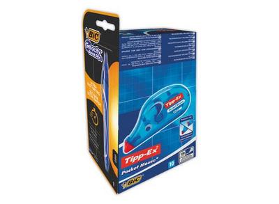1 Lot de 10 Correcteurs TIPP-EX Pocket Mouse + 1 stylos Gelocity Quick Dry