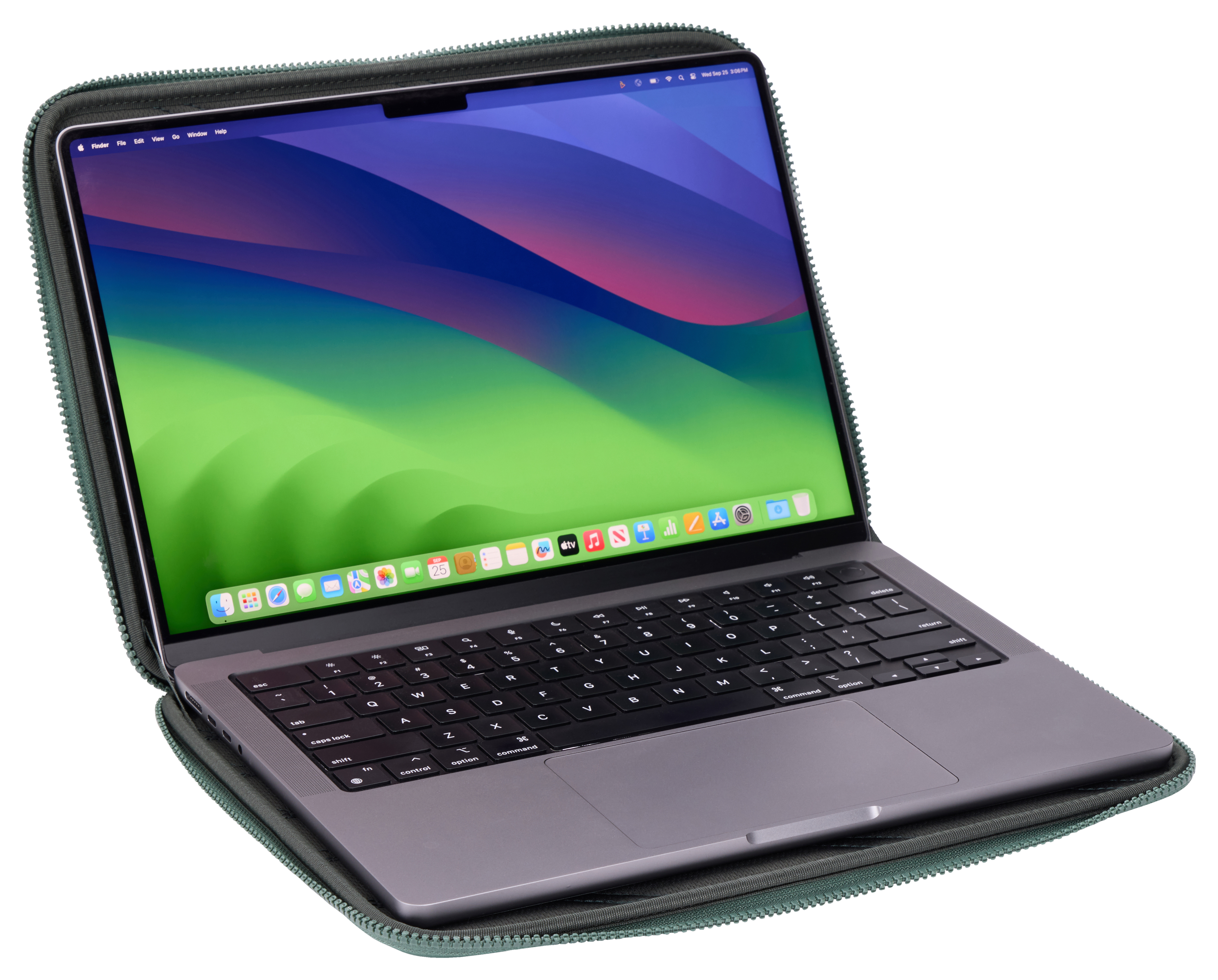 Thule Gauntlet 5 MacBook Sleeve 14" - Hazy Green