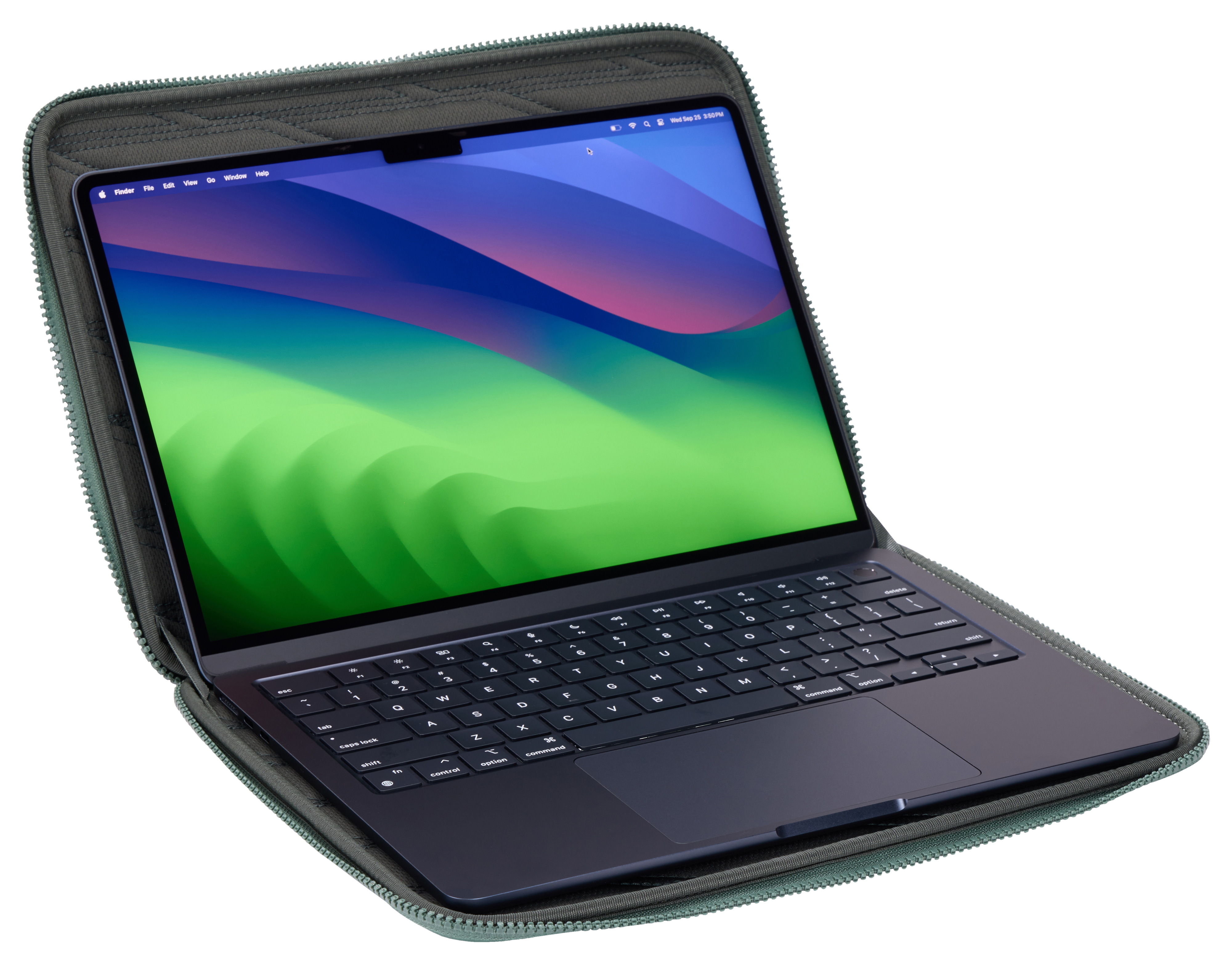 Thule Gauntlet 5 MacBook Sleeve 14" - Hazy Green