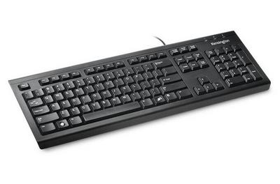 Kensington ValuKeyboard - Clavier - USB - Français - noir