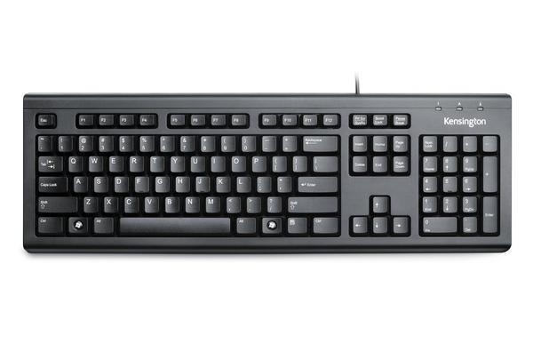 Kensington ValuKeyboard - Clavier - USB - Français - noir