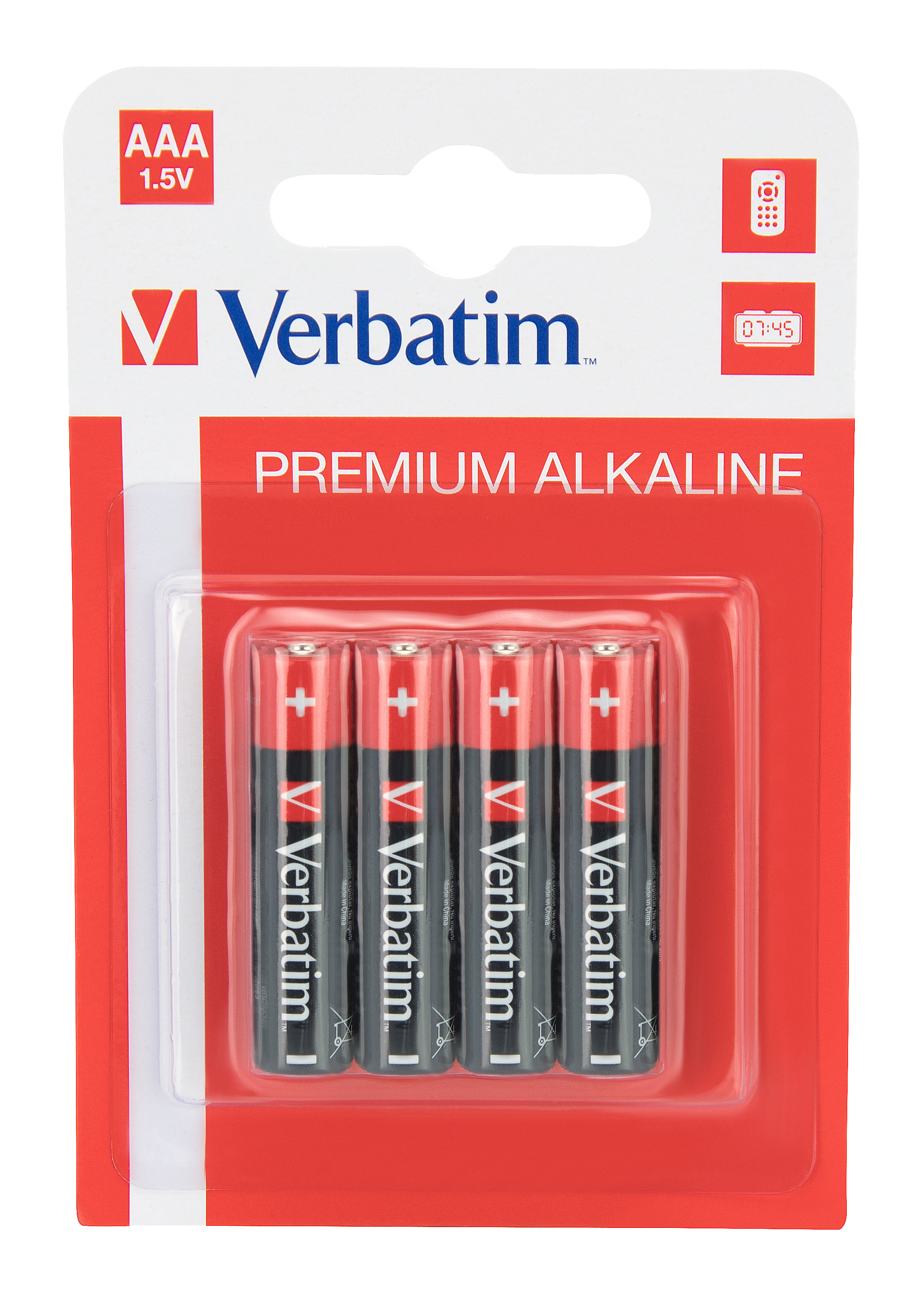 Verbatim - Batterie 4 x AAA - Alcaline