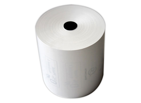 1 Carton de 20 Bobines de papier thermique 80 x 70 mmsans phenol longueur 72m
