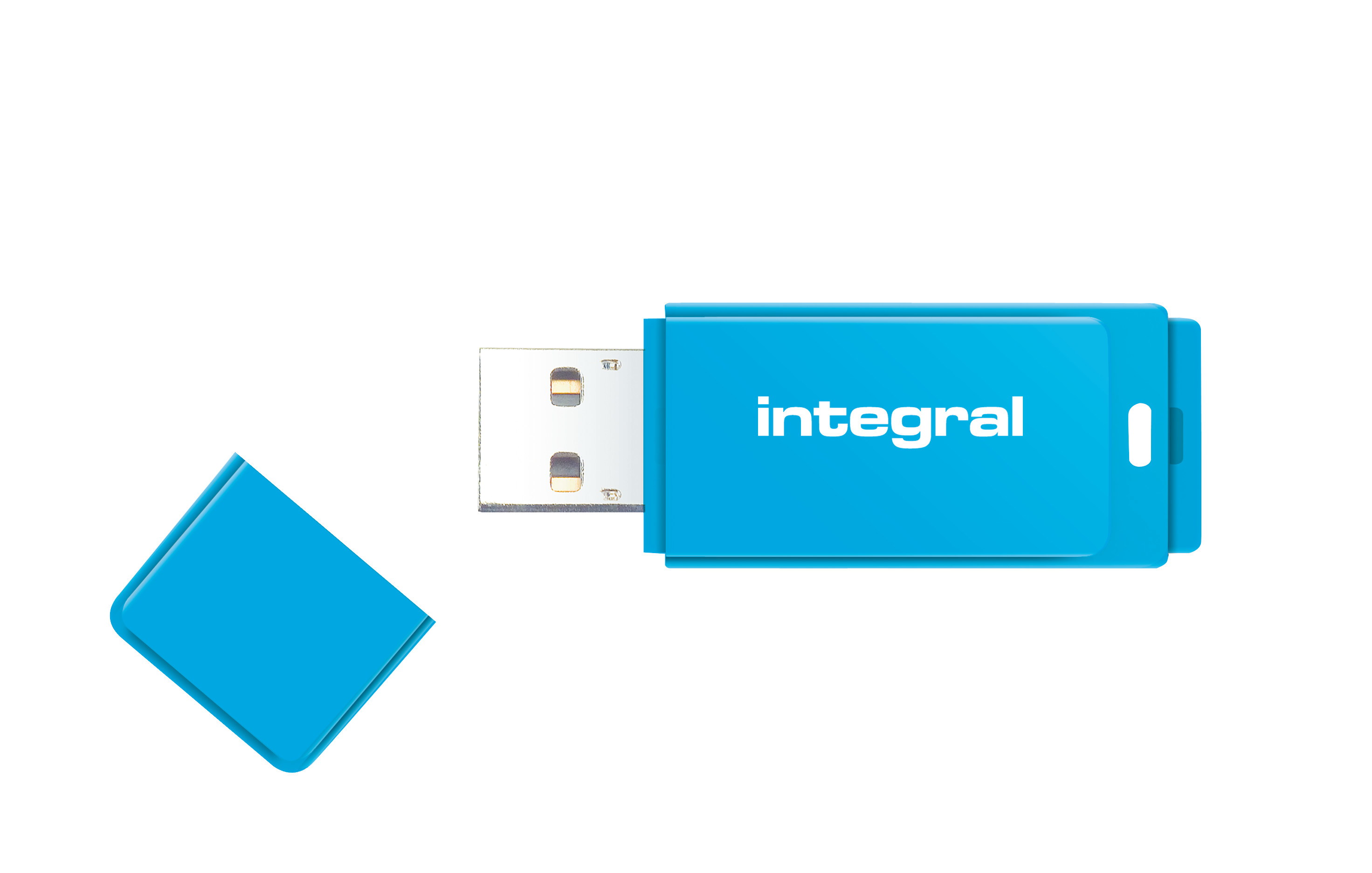 Integral Neon - Clé USB - 32 Go - USB 2.0 - bleu
