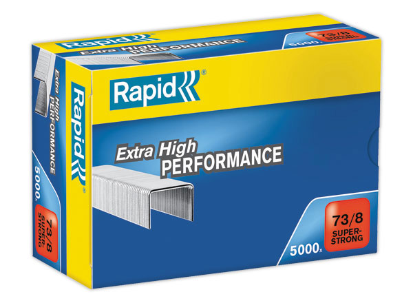 1 Boite de 5000 Agrafes RAPID 73/8