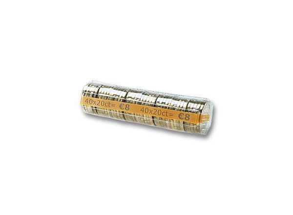 1 Sachet de 250 Coques plastique pour pièces de 20 centimes