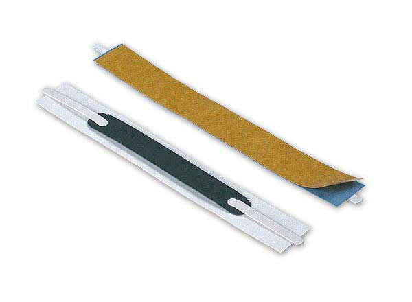 1 Boite de 100 Attaches Flexi adhésives-8cm-blanc