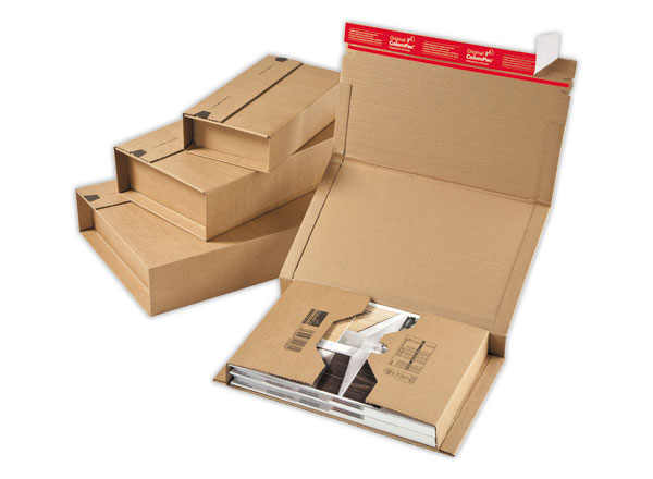 1 Lot de 20 boîtes d'expédition COLOMPAC A5 217  x165 x 10 à 60 mm