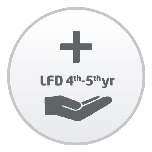 NEC Display Solutions Extended Warranty - Contrat de maintenance prolongé - pièces et main d'oeuvre - 2 années (4ème/5ème année) - pour MultiSync E805, P703, P703 PG, V652-TM