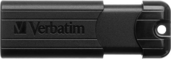 Verbatim PinStripe - Clé USB - 256 Go - USB 3.2 Gen 1 - noir