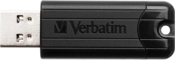 Verbatim PinStripe - Clé USB - 256 Go - USB 3.2 Gen 1 - noir