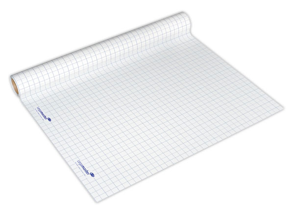 1 Rouleau 15 feuilles Magic-Chart quadrillées 90x120 cm