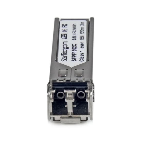 StarTech.com Module transceiver SFP Mini-GBIC fibre optique multimode LC 100 Mbit/s DDM - Compatible Cisco - 1310 nm - 2km - Module transmetteur SFP (mini-GBIC) - 100Mb LAN - 100Base-FX - LC multi-mode - jusqu'à 2 km - 1310 nm