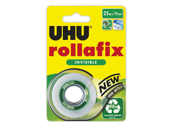 1 Dévidoir rollafix invisible 25 m x 19 mm