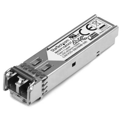 StarTech.com Cisco Meraki MA-SFP-1GB-SX Compatible SFP Module, 1000BASE-SX, 1GbE MMF Optic Transceiver, LC Connector, 550m, 850nm, DDM, Cisco Meraki MS225, MX400, Mini GBIC Transceiver - Lifetime Warranty (MASFP1GBSXST) - Module transmetteur SFP (mini-GBI