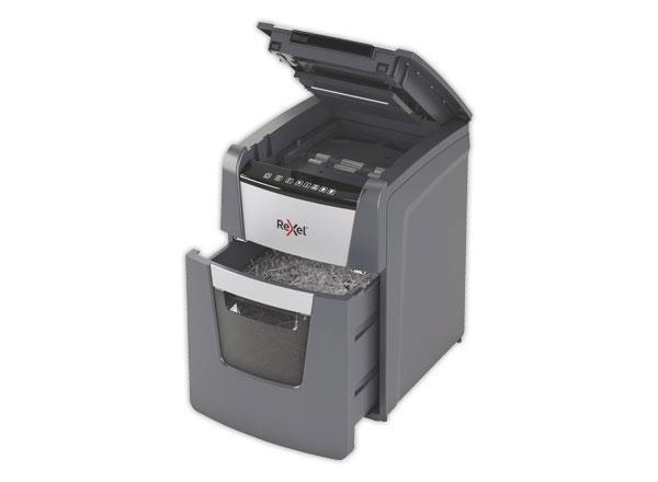 1 Destructeur Rexel Optimum AutoFeed+ 100X - Coupe croisée