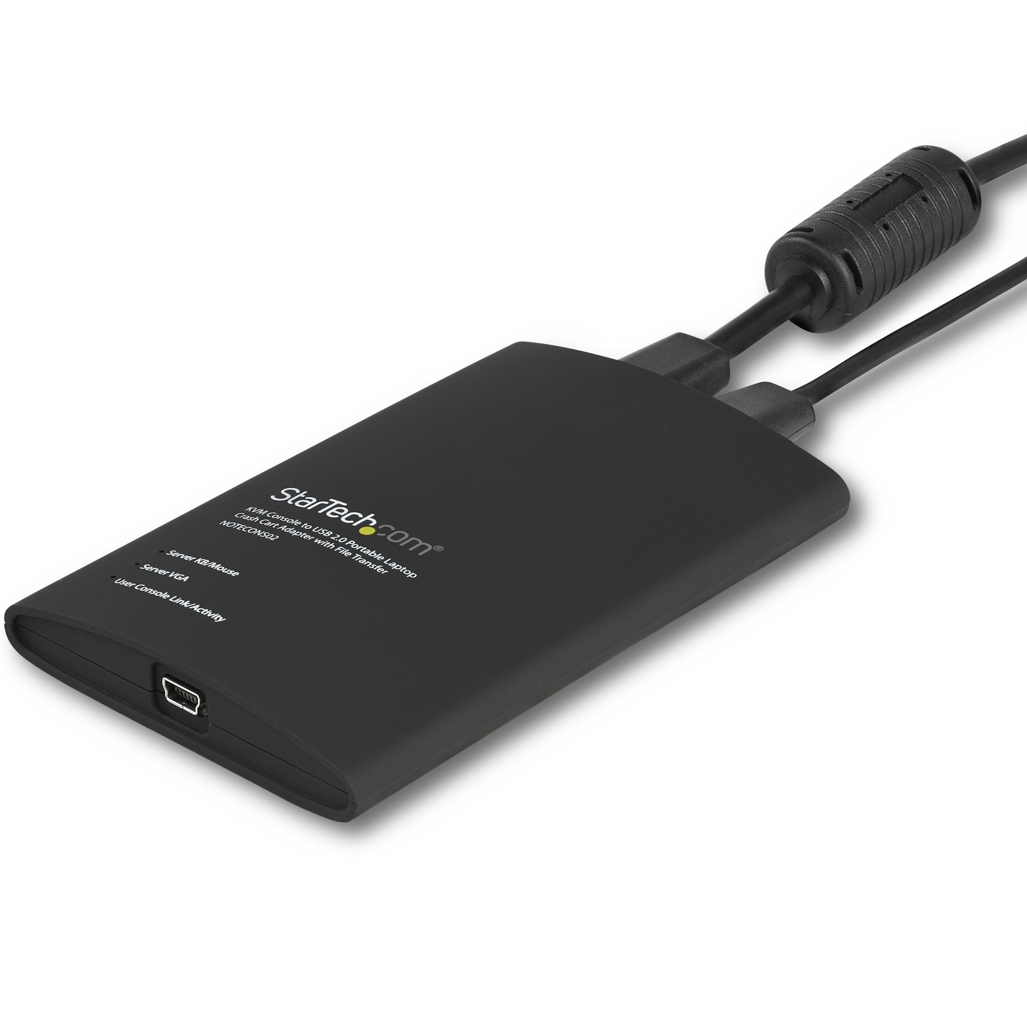 StarTech.com Adaptateur crash cart pour PC portable - Console KVM vers USB 2.0 avec transfert de fichier, acquisition vidéo - KVM Portable - Commutateur KVM - 1 x KVM port(s) - 1 utilisateur local - de bureau