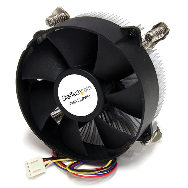 StarTech.com Ventilateur de processeur 95 mm avec dissipateur thermique pour Socket LGA1156/1155 avec PWM - Refroidisseur de processeur - (pour : LGA1156, LGA1155) - aluminium - 95 mm