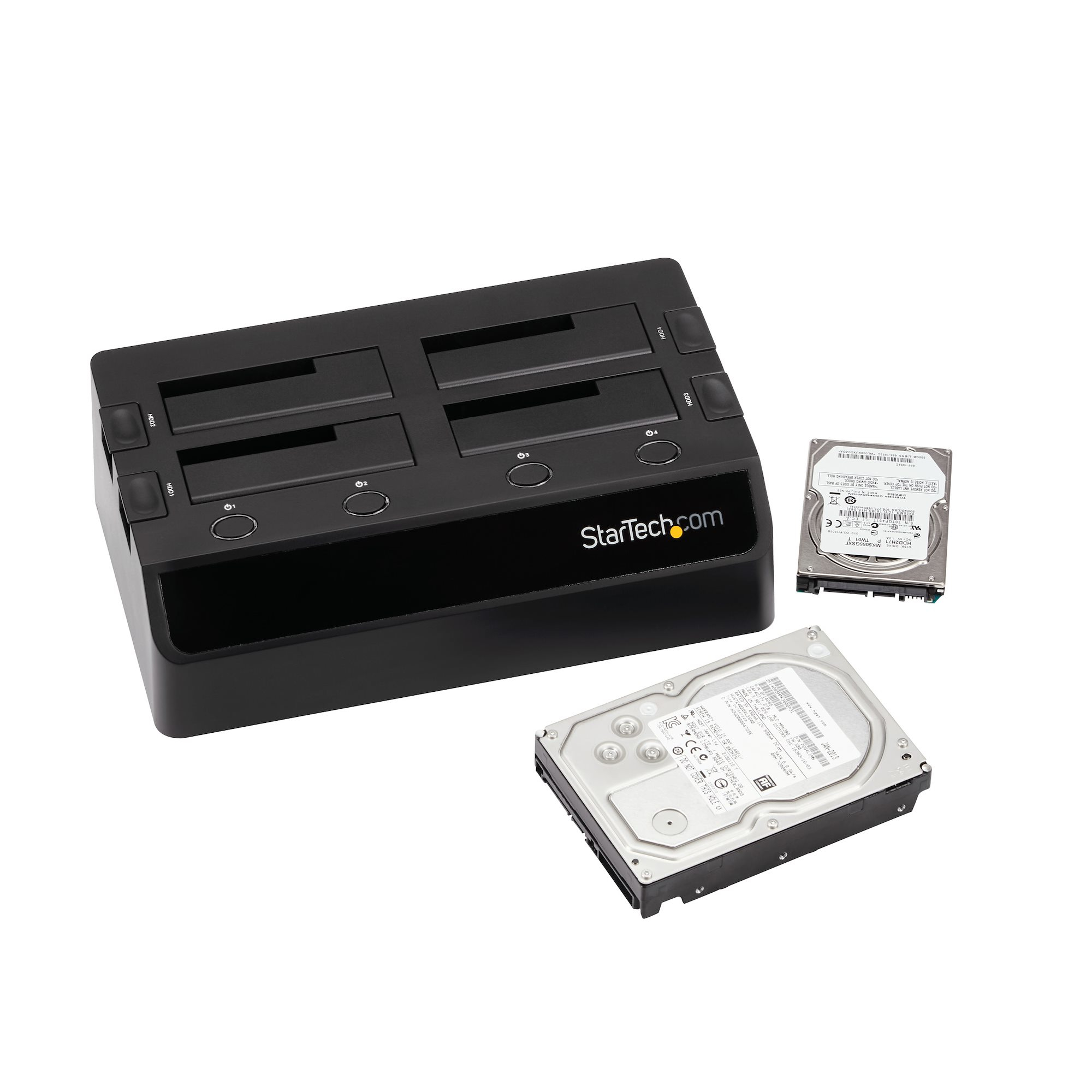 StarTech.com Dock pour Disques Durs 4 Baies USB 3.0 à 2,5/3,5" SATA III - Boîtier de stockage - 4 Baies (SATA-600) - pour P/N: SVA12DN4NEUA