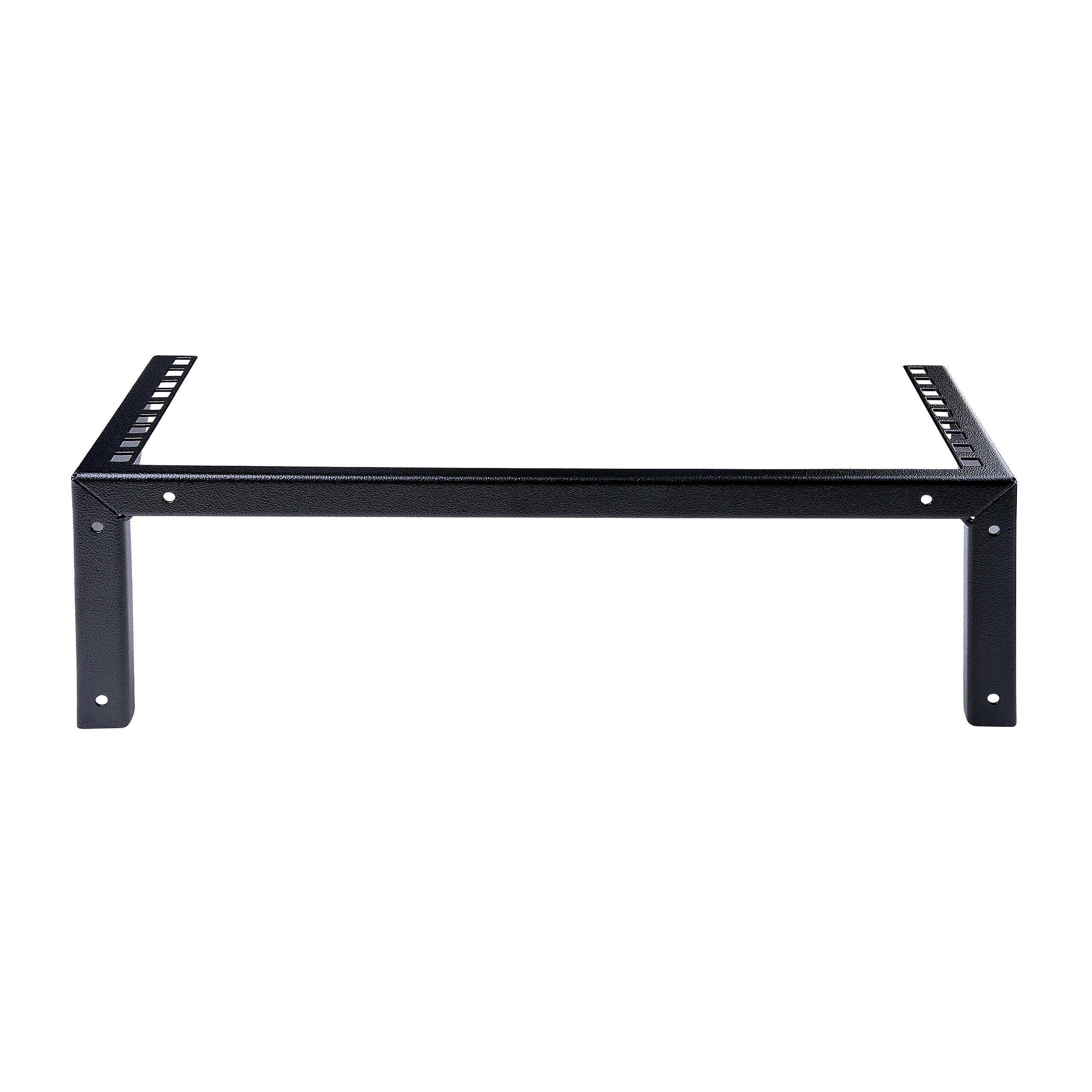 StarTech.com Support Mural Vertical en Acier pour Rack 3U - Acier - 48 cm - Support de montage - montable sur mur - noir - 3U - 19"