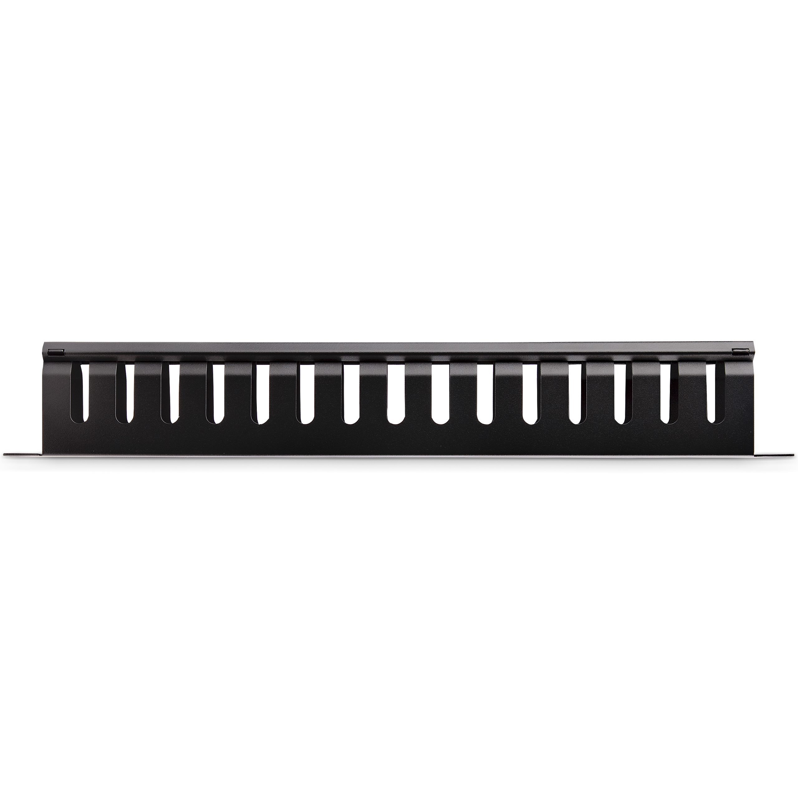 StarTech.com Panneau / Goulotte de gestion de câbles horizontal 1U pour rack de serveur - Guide pour câbles - Passe câble avec couverture - Panneau d'agencement de câbles de rack - 1U - 19" - pour P/N: RACK-18U-20-WALL-OA, RACK-21U-20-WALL-OA, RACK-24U-20