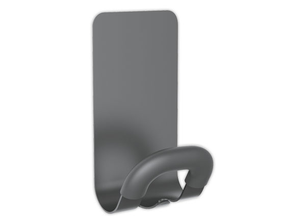 1 Patère magnétique metallique noir