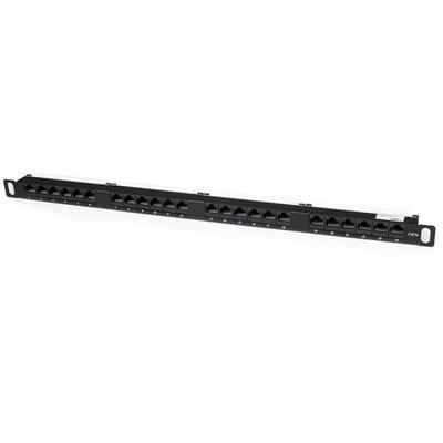 StarTech.com Tableau de connexion Cat5e 0,5U 24 ports - Tableau de connexion RJ45 Ethernet Cat5e 110 à montage en rack - Tableau de connexions - CAT 5e - 24 ports - pour P/N: RACK-18U-20-WALL-OA, RACK-21U-20-WALL-OA, RACK-24U-20-WALL-OA, RK3236BKF, WALLMO