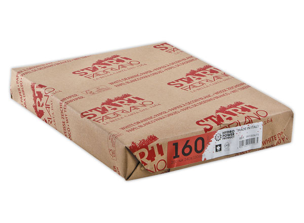 1 Pack de 200 Feuilles de papier dessin blanc format24 X 32 cm - 160 g