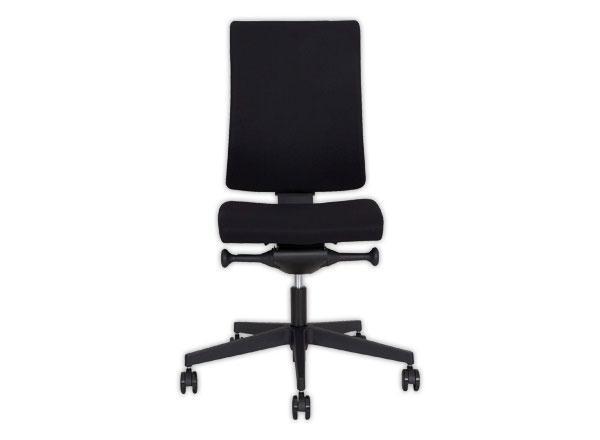 1 Siège Navigo tissu mécanisme synchronedécalé - noir coque noire