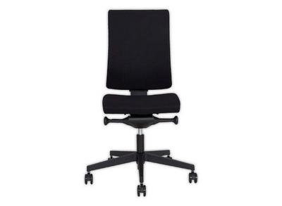 1 Siège Navigo tissu mécanisme synchronedécalé - noir coque noire