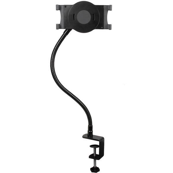 StarTech.com Support col de cygne pour tablette de 6.5" à 7.8" avec fixation de bureau - Rotation 360 &deg, (ARMTBLTUGN) - Kit de montage (attache-support, bras ajustable, bras de fixation réglable) - pour tablette - plastique, acier - noir - Taille d'écr