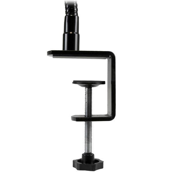 StarTech.com Support col de cygne pour tablette de 6.5" à 7.8" avec fixation de bureau - Rotation 360 &deg, (ARMTBLTUGN) - Kit de montage (attache-support, bras ajustable, bras de fixation réglable) - pour tablette - plastique, acier - noir - Taille d'écr