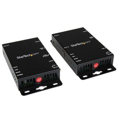 StarTech.com Extendeur HDBaseT HDMI via Cat5 - RS232 - IR - Ultra HD 4K - Étendeur HDMI - Transmetteur et récepteur - 100 m - Rallonge vidéo/infrarouge/série - 10Mb LAN, HDMI - plus de CAT 5e/6 - jusqu'à 100 m - pour P/N: SVA12M2NEUA, SVA12M5NA