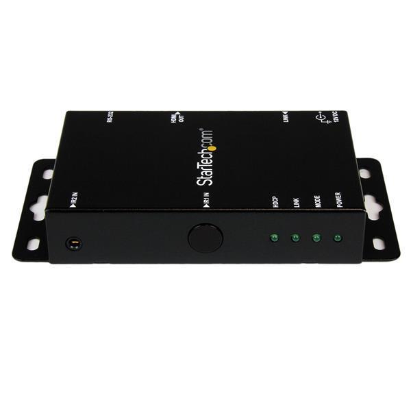 StarTech.com Extendeur HDBaseT HDMI via Cat5 - RS232 - IR - Ultra HD 4K - Étendeur HDMI - Transmetteur et récepteur - 100 m - Rallonge vidéo/infrarouge/série - 10Mb LAN, HDMI - plus de CAT 5e/6 - jusqu'à 100 m - pour P/N: SVA12M2NEUA, SVA12M5NA