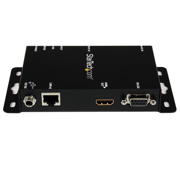StarTech.com Extendeur HDBaseT HDMI via Cat5 - RS232 - IR - Ultra HD 4K - Étendeur HDMI - Transmetteur et récepteur - 100 m - Rallonge vidéo/infrarouge/série - 10Mb LAN, HDMI - plus de CAT 5e/6 - jusqu'à 100 m - pour P/N: SVA12M2NEUA, SVA12M5NA