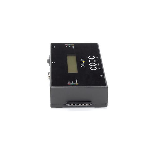 StarTech.com Duplicateur et Effaceur de HDD/SDD SAS/SATA 1:1, Cloneur HDD - Solid state / duplicateur de disque dur - 1 Baies (SATA-600 / SAS-2)