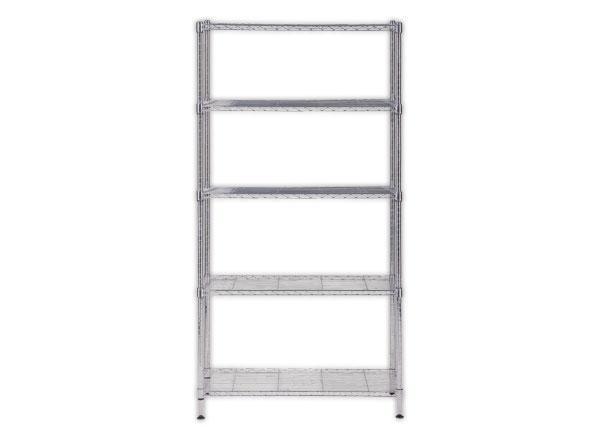 1 Etagère multifonction 5 niveaux L90 x H200 cm